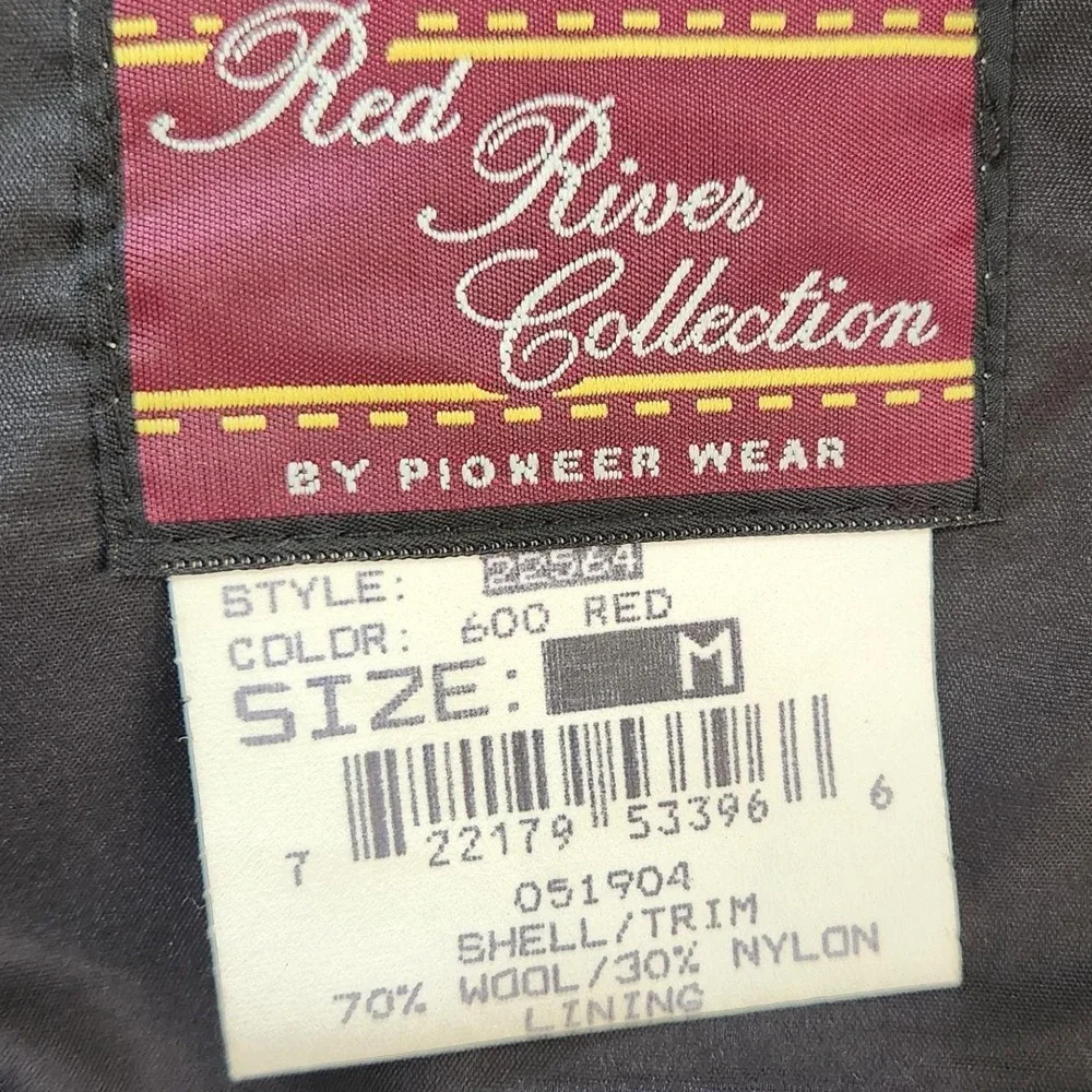 Pioneer Wear vintage red